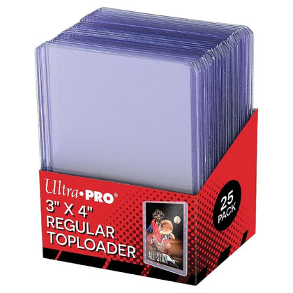 Ultra Pro Toploaders - 3 x 4 Inch Toploaders Clear (Pack of 25)