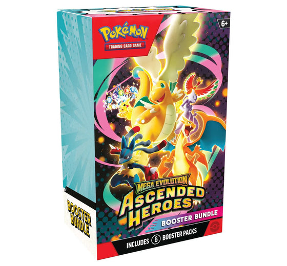 Pokémon TCG: Mega Evolution Ascended Heroes - Booster Bundle