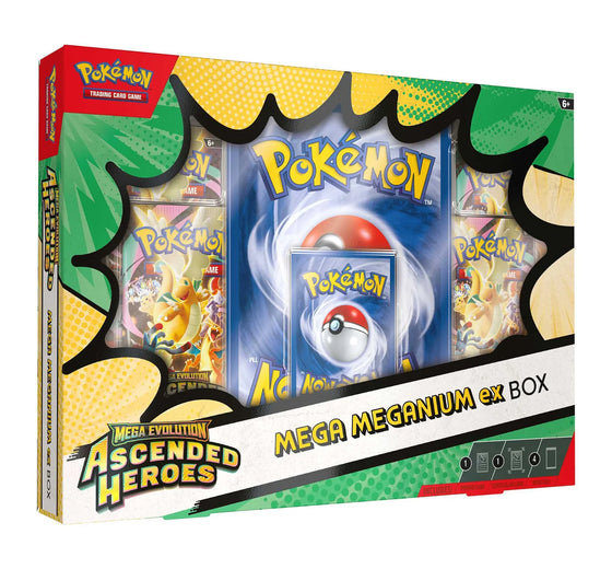Pokémon TCG: Mega Evolution Ascended Heroes - Mega Meganium ex Box