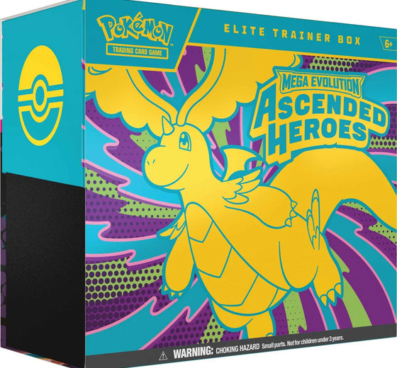 Pokémon TCG: Mega Evolution Ascended Heroes - Elite Trainer Box