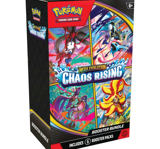 Pokémon TCG: Mega Evolution Chaos Rising - Booster Bundle