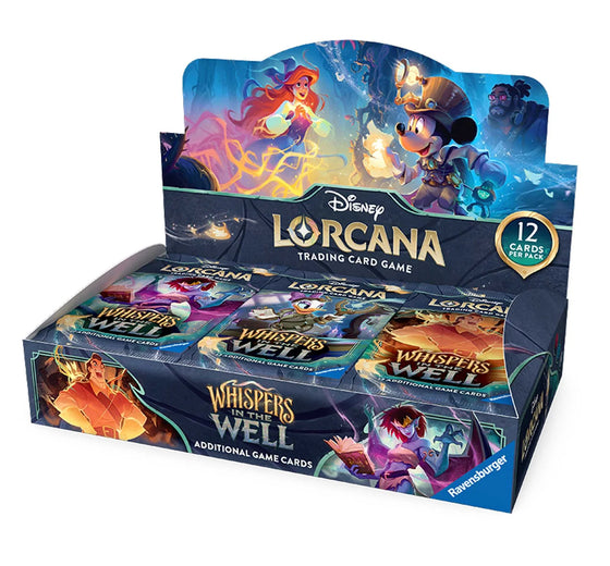 Disney Lorcana TCG - Whispers in the Well Booster Box - Set 10