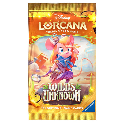 Disney Lorcana TCG - Wilds Unknown Booster Pack - Set 12
