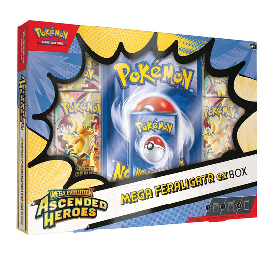 Pokémon TCG: Mega Evolution Ascended Heroes - Mega Feraligatr ex Box