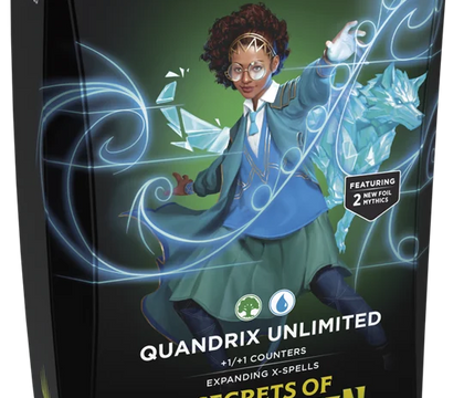 Magic the Gathering: Secrets of Strixhaven - Commander Deck Quandrix Unlimited