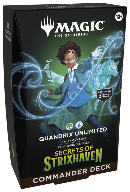 Magic the Gathering: Secrets of Strixhaven - Commander Deck Quandrix Unlimited