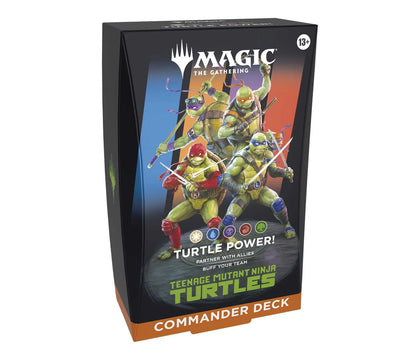 Magic the Gathering: Teenage Mutant Ninja Turtles - Commander Deck Turtle Power