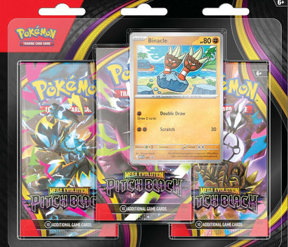 Pokémon TCG: Mega Evolution Pitch Black - 3 Pack
