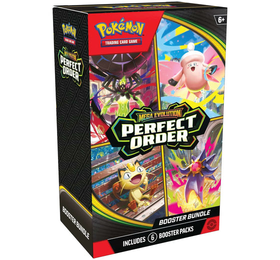 Pokémon TCG: Mega Evolution Perfect Order - Booster Bundle