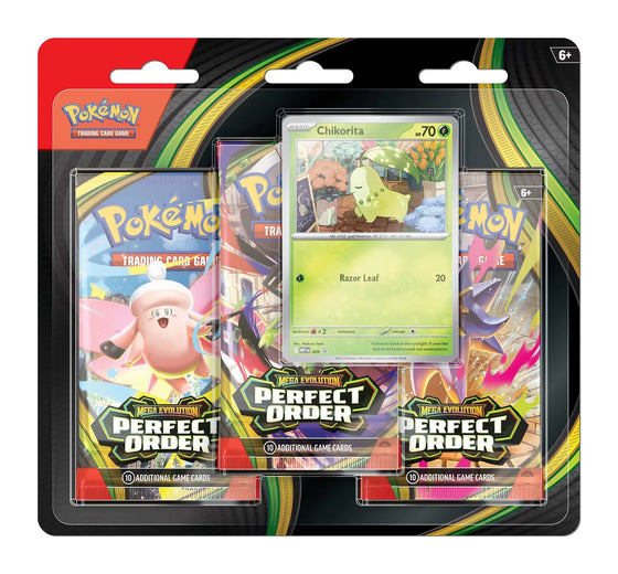 Pokémon TCG: Mega Evolution Perfect Order - 3 Pack CDU