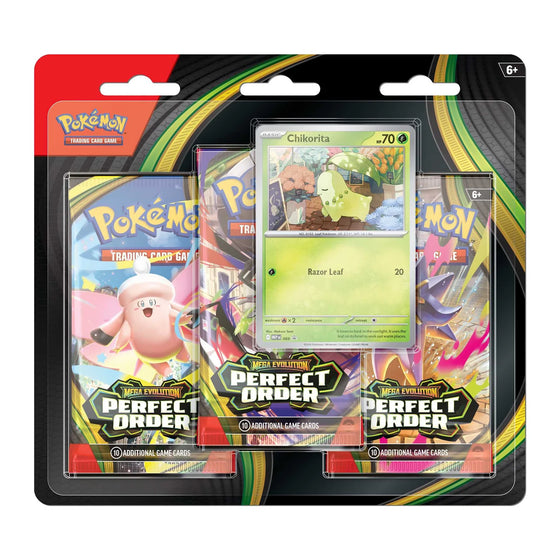 Pokémon TCG: Mega Evolution Perfect Order - 3 Pack CDU