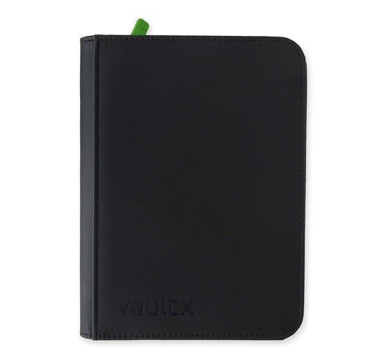 Zip Binder - 4 Pocket - Black