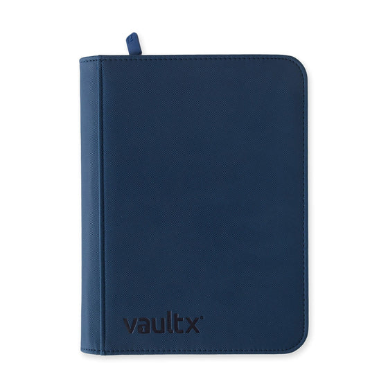 Zip Binder - 4 Pocket - Blue