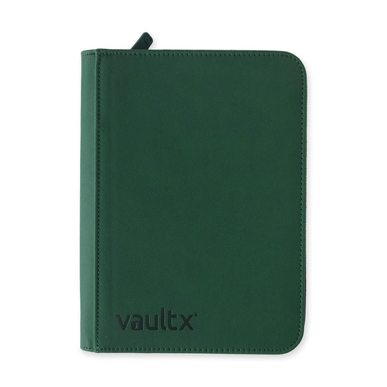 Zip Binder - 4 Pocket - Green