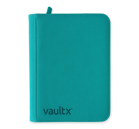 Zip Binder - 4 Pocket - Teal