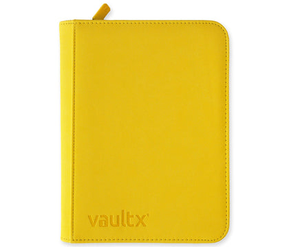 Zip Binder - 4 Pocket - Yellow