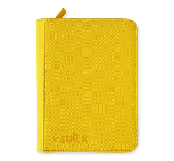 Zip Binder - 4 Pocket - Yellow
