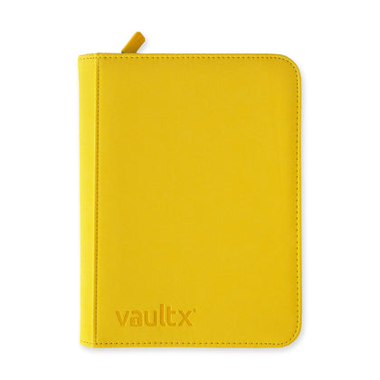 Zip Binder - 4 Pocket - Yellow