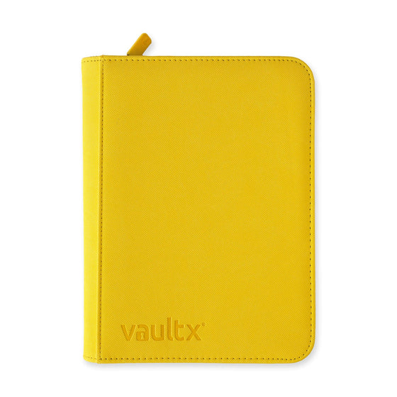 Zip Binder - 4 Pocket - Yellow