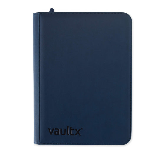 Zip Binder - 9 Pocket - Blue