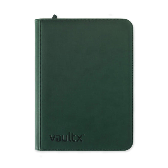 Zip Binder - 9 Pocket - Green