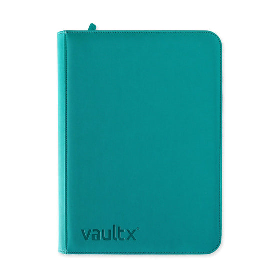 Zip Binder - 9 Pocket - Teal