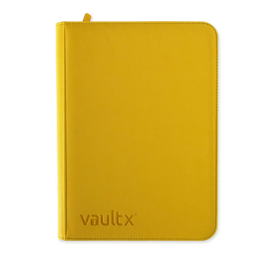 Zip Binder - 9 Pocket - Yellow