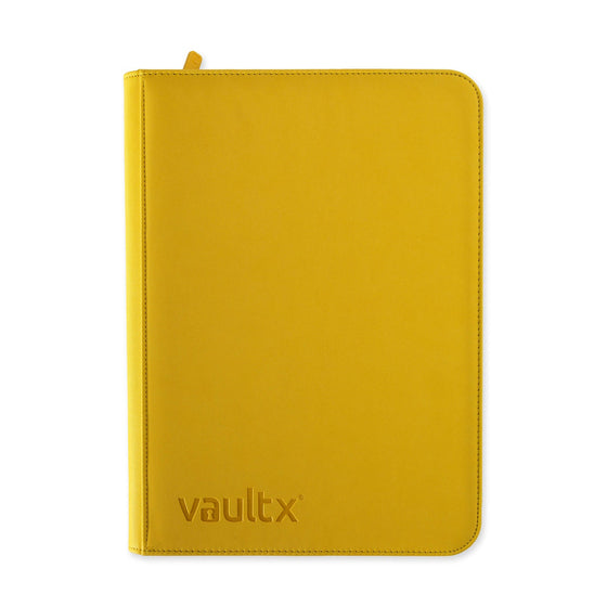 Zip Binder - 9 Pocket - Yellow