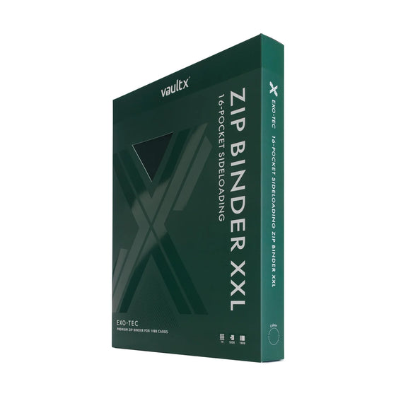 Zip Binder XXL - 16 Pocket - Green