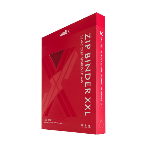 Zip Binder XXL - 16 Pocket - Red